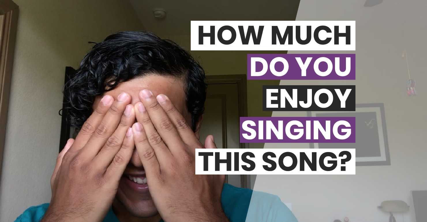 How much do you enjoy singing this song?