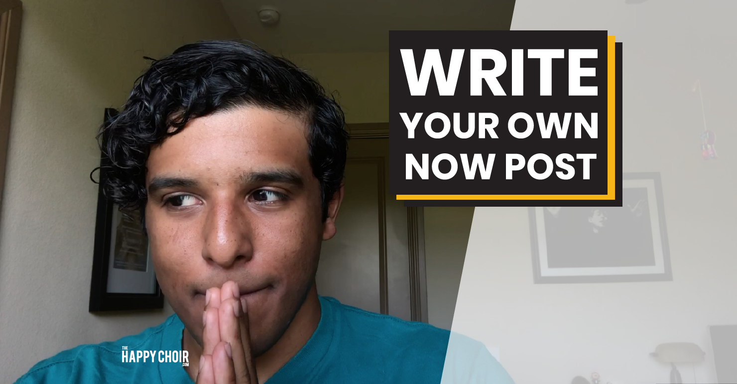 write your own now post