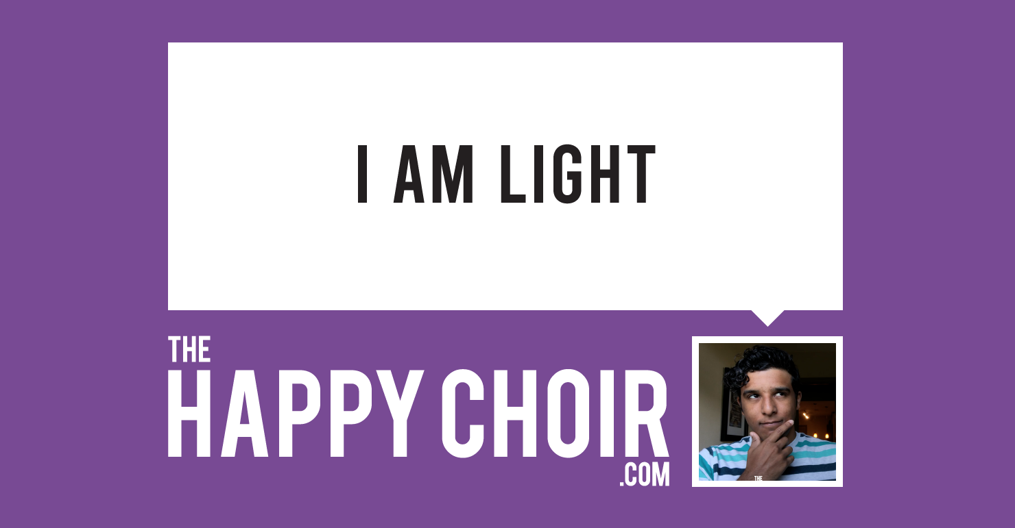 I am light poem - Carlos