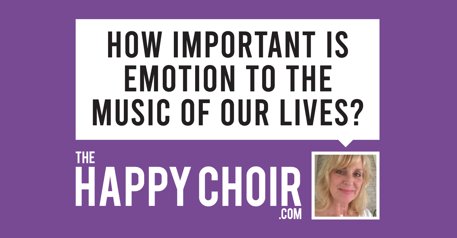 How Important is Emotion to the Music of our Lives?